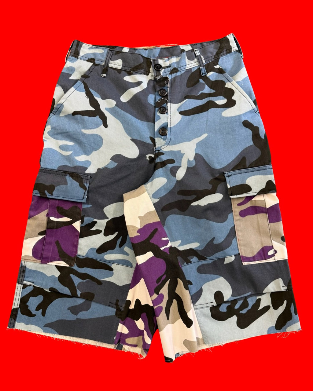 FDNY ‘What The’ Mulitcamo Cargo Shorts