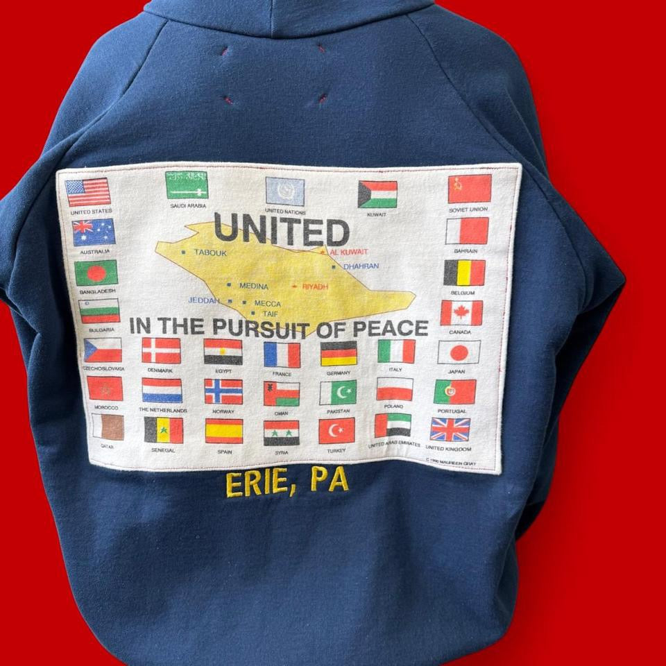 FDNY ‘Toy Soldier’ Heavyweight Thermal Lined Zip Up Hoodie