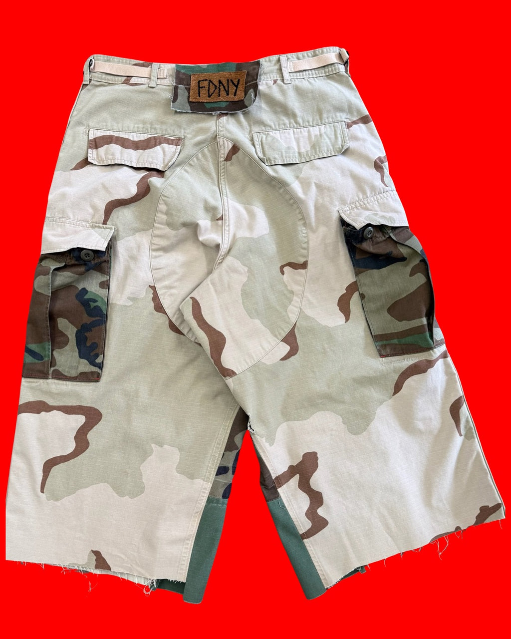 FDNY ‘Toy Soldier’ Multicamo Cargo Shorts
