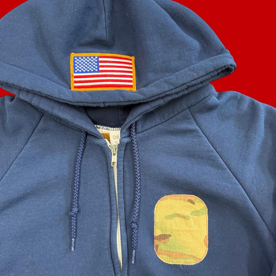 FDNY ‘Toy Soldier’ Heavyweight Thermal Lined Zip Up Hoodie