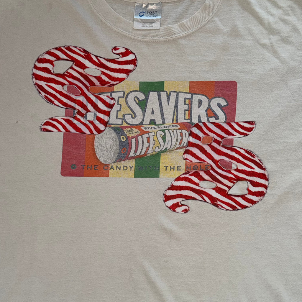 5 Logo Vintage Lifesavers Candy Tee